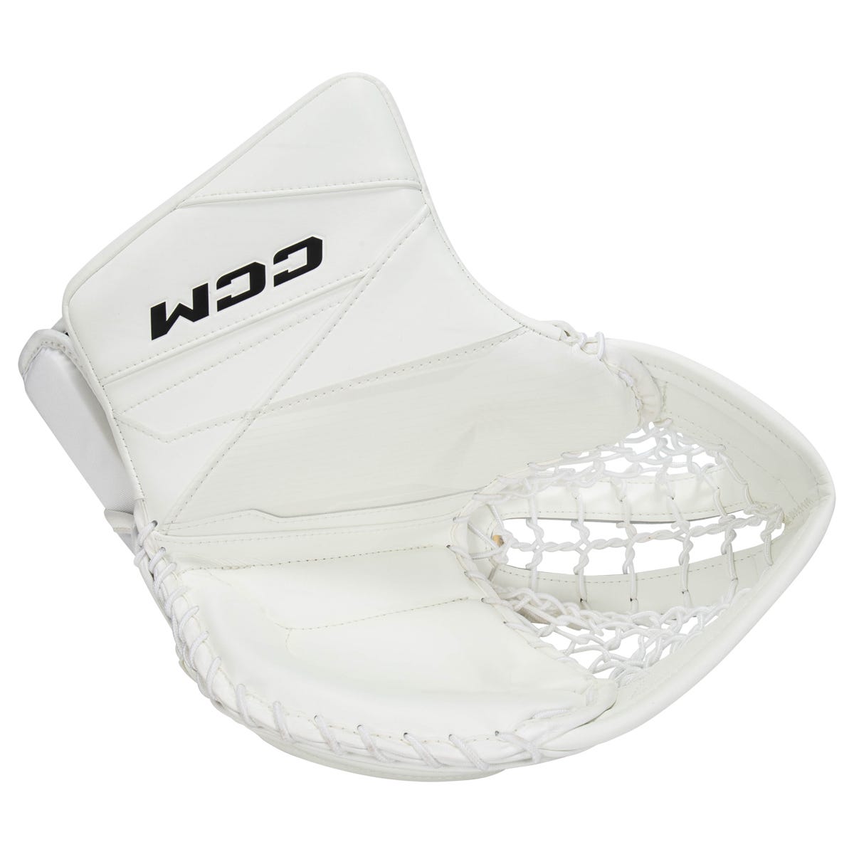 CCM Axis 2 Pro Senior Goalie Glove in White