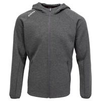 CCM Premium Tech Fleece Adult Full Zip Hoodie in Grey Size X-Large
