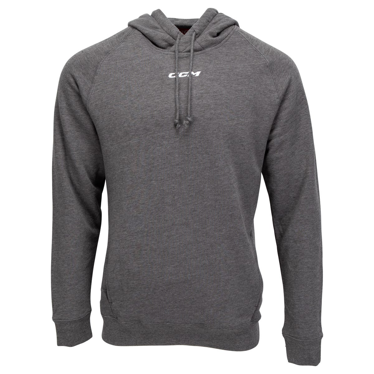 CCM Team Fleece Adult Pullover Hoodie in Grey Size Medium