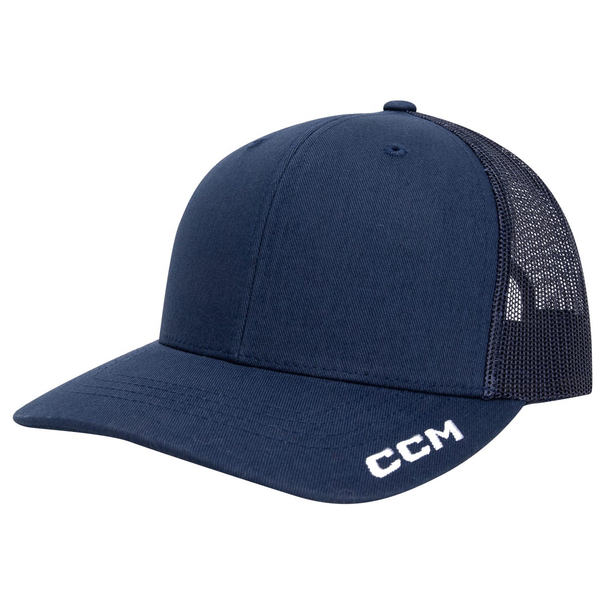 CCM Team Meshback Adult Trucker Hat | 100% cotton in Navy