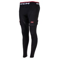 "CCM Womens Compression Pants with Jill/Tabs in Black Size X-Large"
