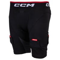 "CCM Womens Compression Shorts with Jill/Tabs in Black Size Large"