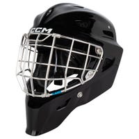 CCM Axis XF Senior Certified Straight Bar Goalie Mask in Black Size Small