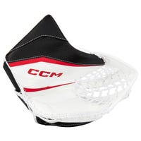 CCM Extreme Flex E6.5 Junior Goalie Glove in White/Black/Red