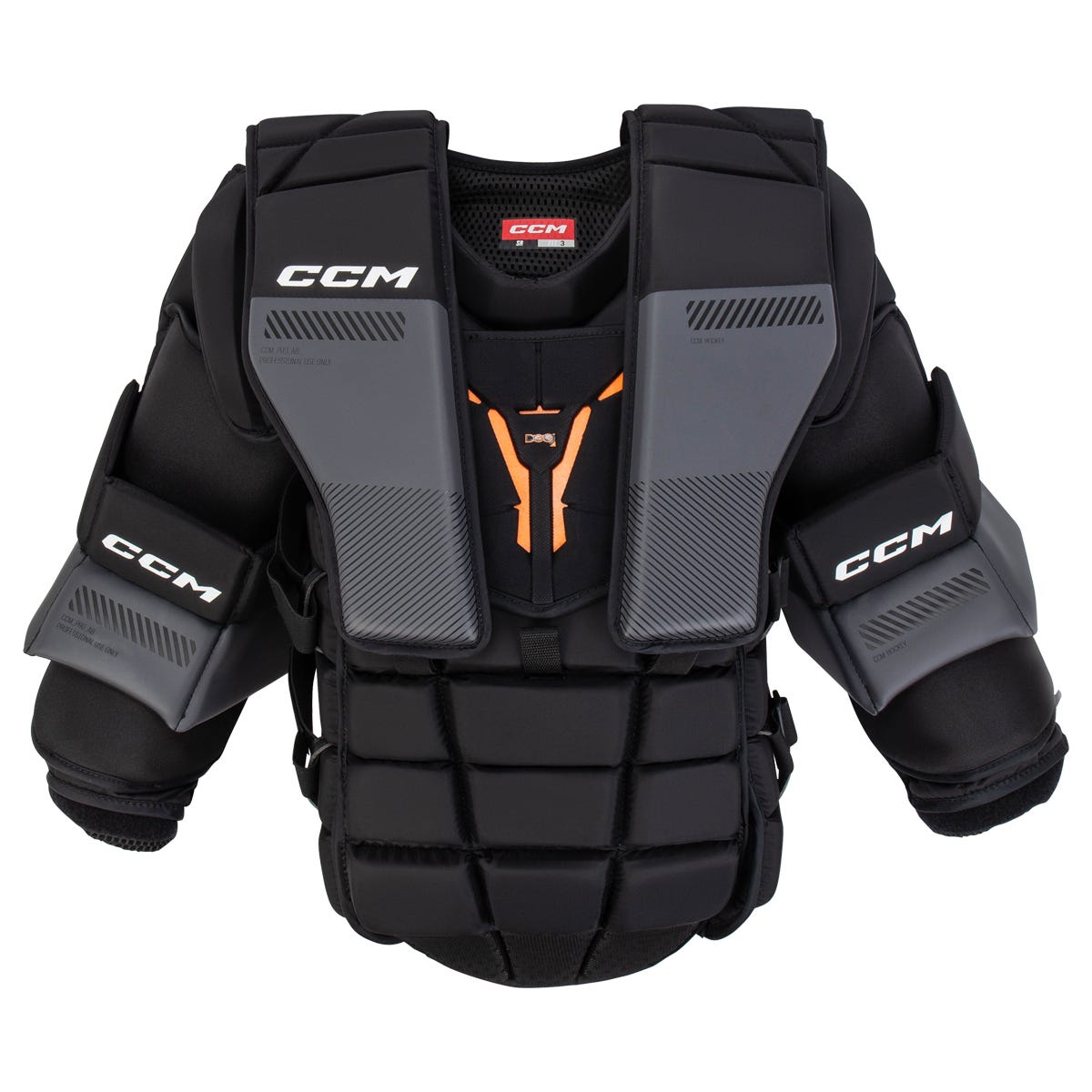 CCM Pro Spec Senior Chest & Arm Protector in Black Size Fit 4