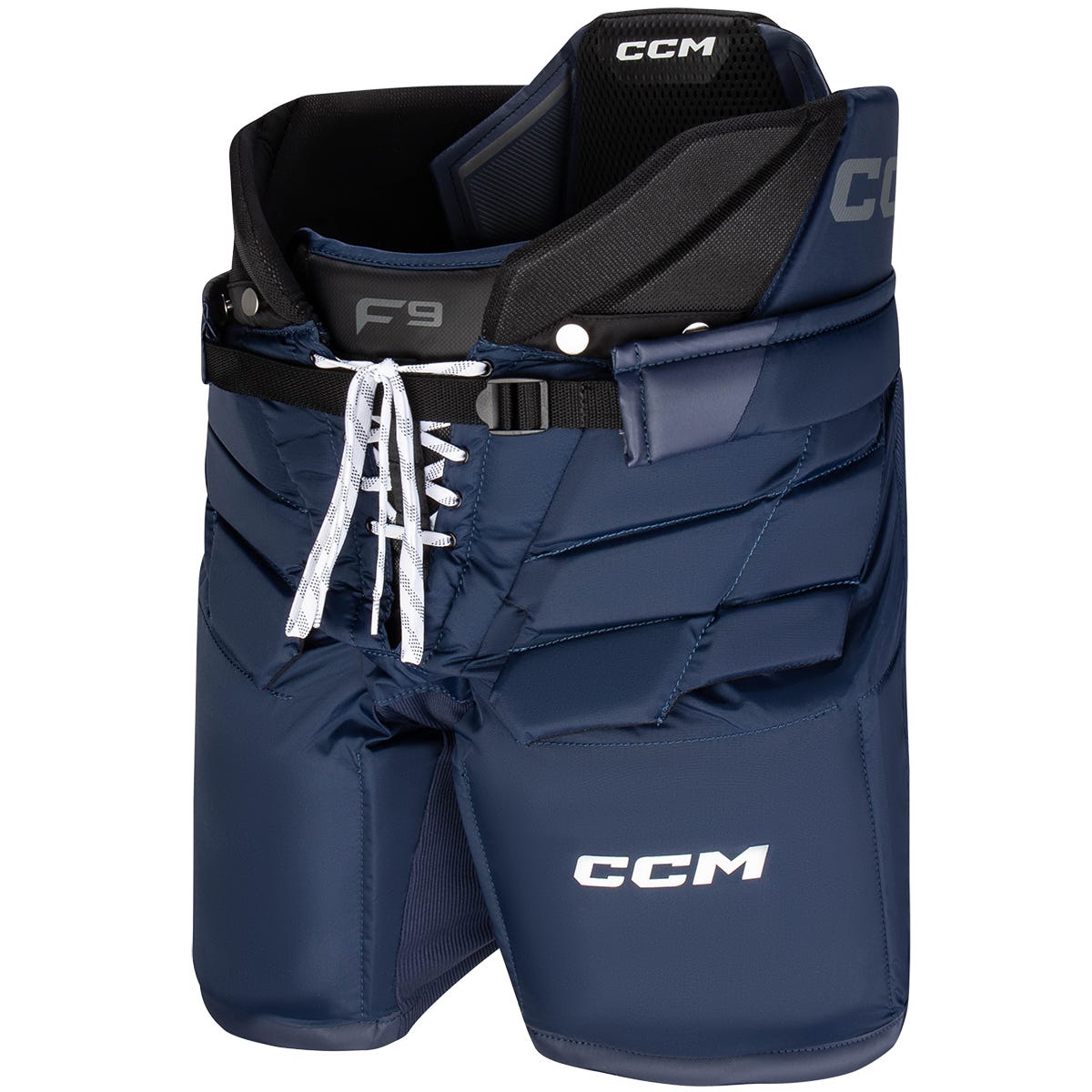 CCM F9 Senior Goalie Pants in Navy Size Medium