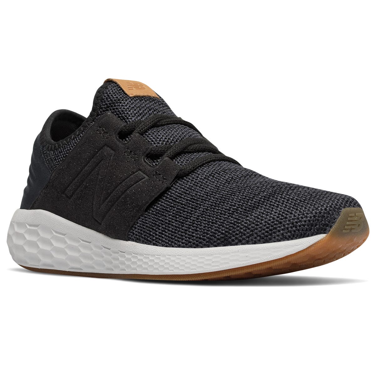 New Balance Fresh Foam Cruz v2 Knit Womens Running Shoes - Black Size 5.0