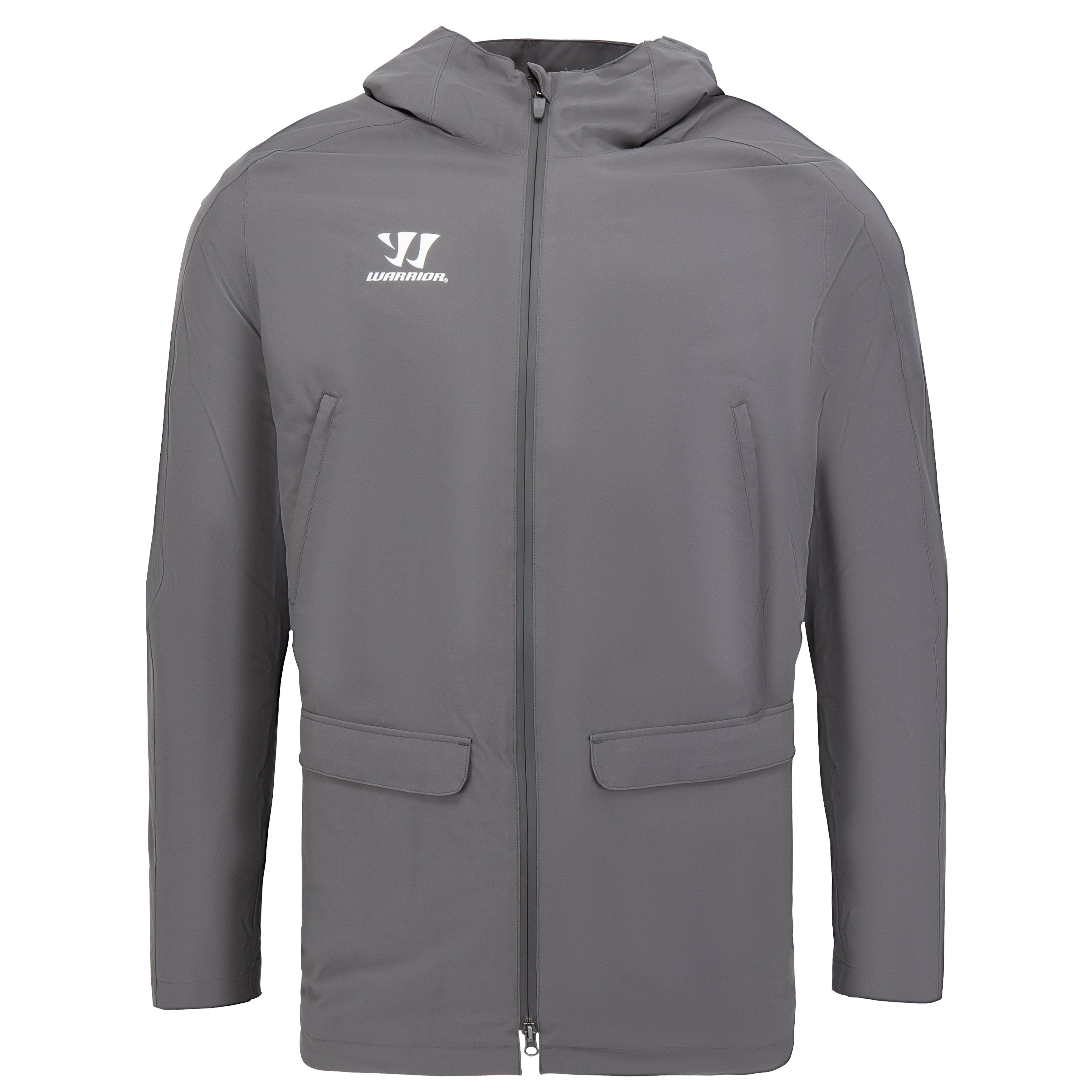 "Warrior 3 in 1 Senior Parka | 100% Polyester in Castlerock Grey Size Medium"
