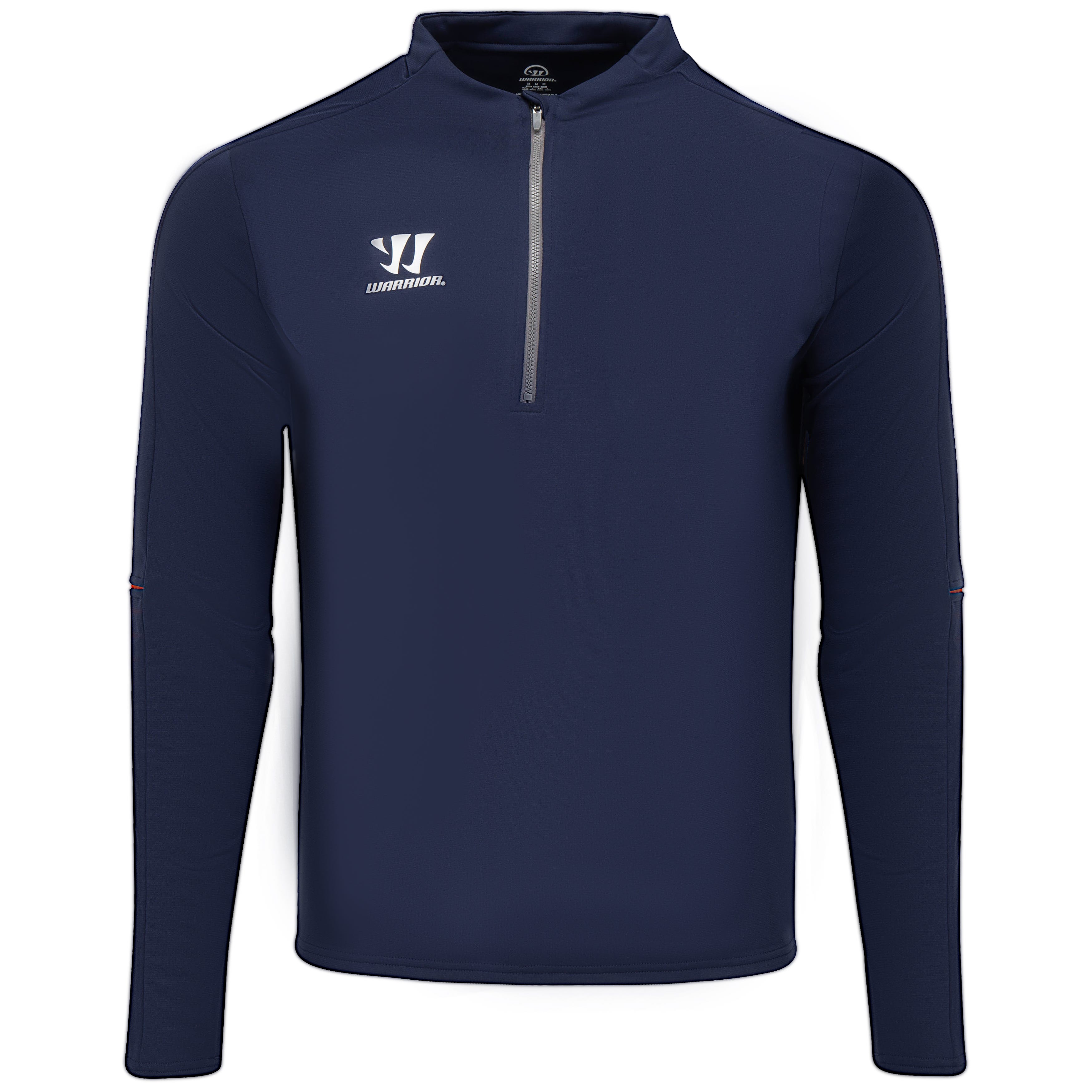 "Warrior Covert Hybrid Senior Quarter Zip Pullover | 100% Polyester in Navy Size Medium"