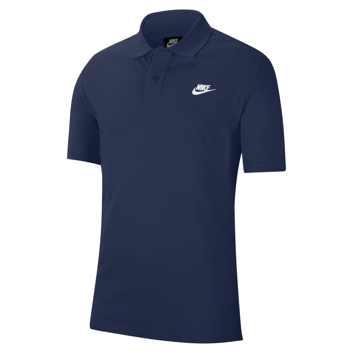 Nike Sportswear Mens Polo Shirt | 100% cotton in Navy Size Small