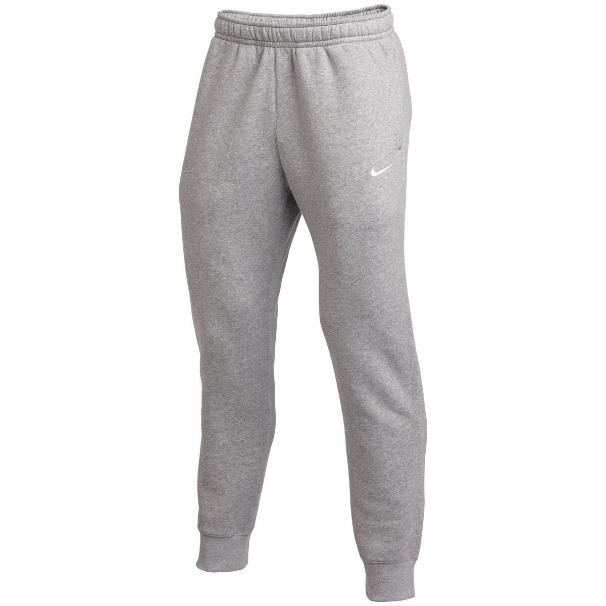 Nike Team Club Mens Jogger Pant | 100% cotton in Heather Grey Size X-Large