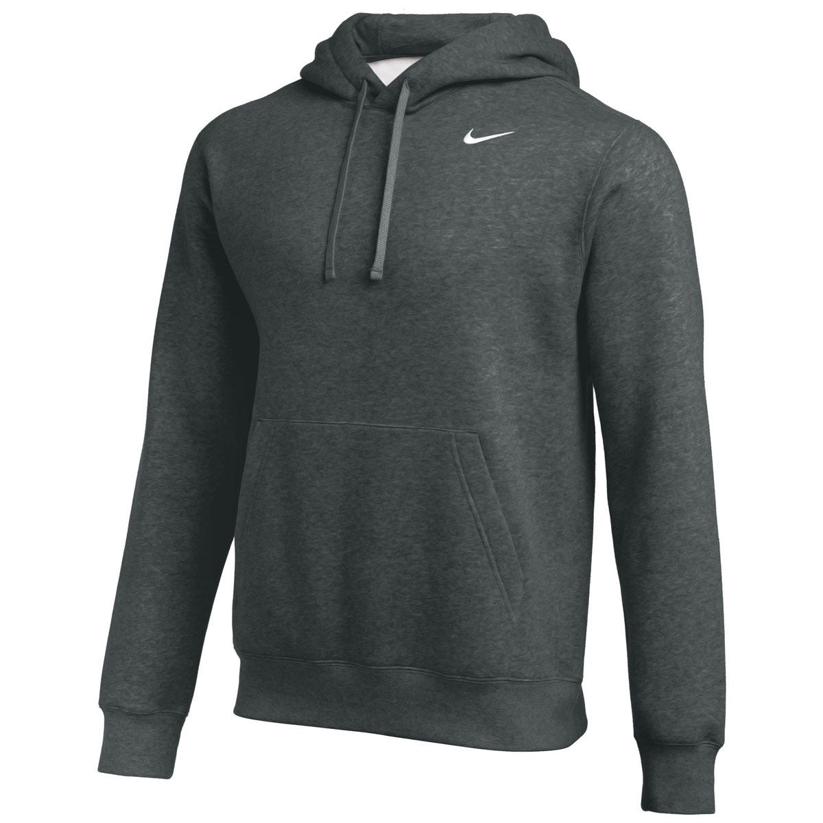 Nike Team Club Adult Pullover Hoodie in Anthracite Size Medium
