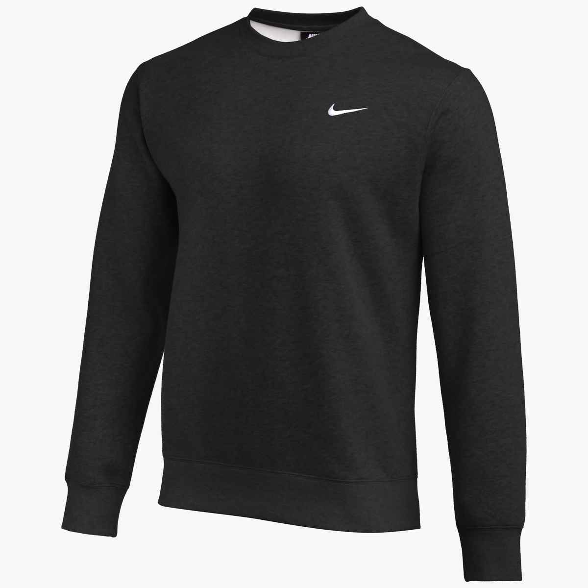 Nike Team Club Adult Crew Sweatshirt in Black Size XX-Large
