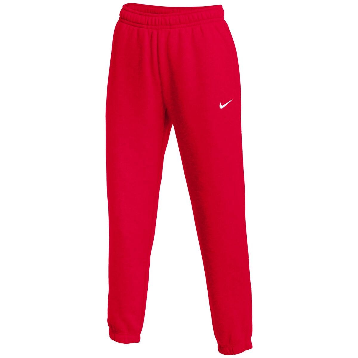 Nike Club Womens Training Joggers | 100% cotton in Scarlet Size Medium
