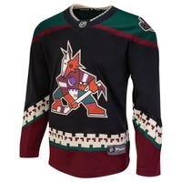 Fanatics Arizona Coyotes Premier Breakaway Blank Adult Hockey Jersey in Maroon/Black/White Size Medium