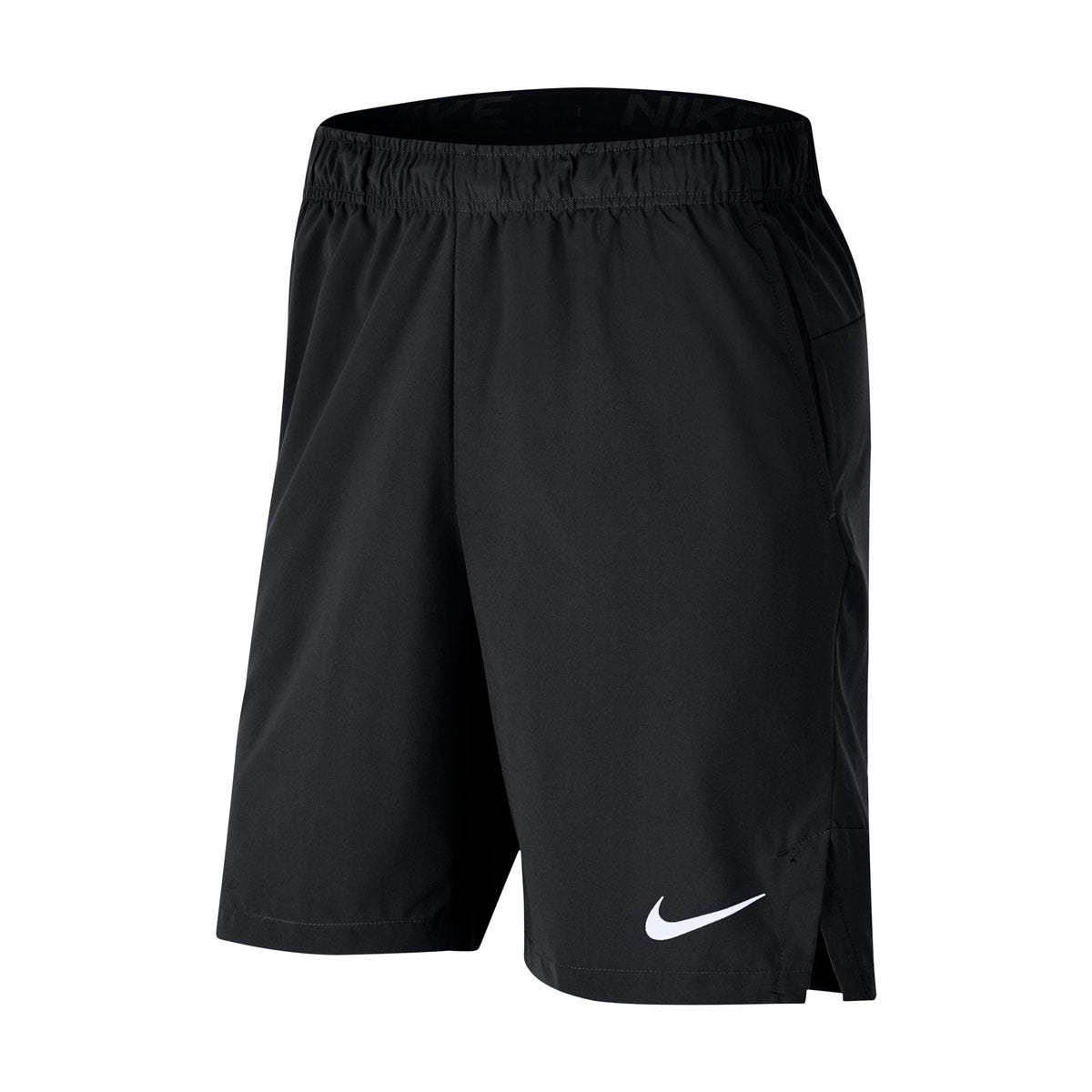 Nike Dry-Fit Flex Mens Woven Training Shorts | 100% Polyester in Black Size Large