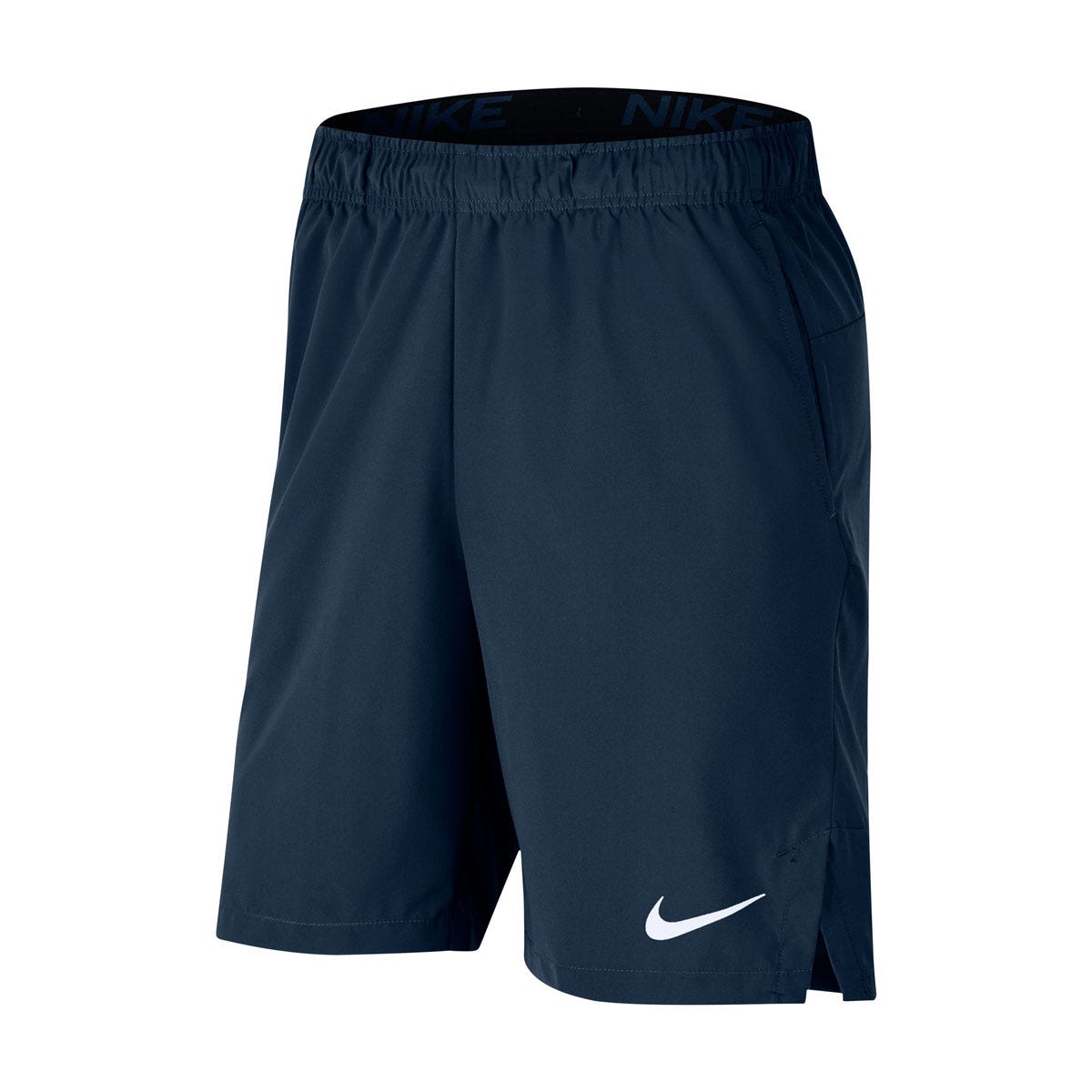 Nike Dry-Fit Flex Mens Woven Training Shorts | 100% Polyester in Navy Size X-Large