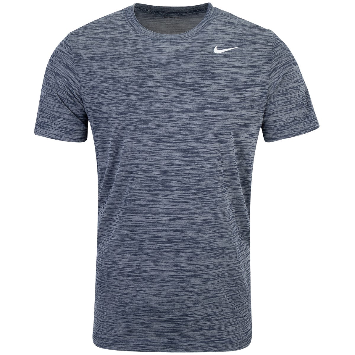 Nike Dri-FIT Legend Short Sleeve Training T-Shirt | 100% Polyester in Navy Size Large