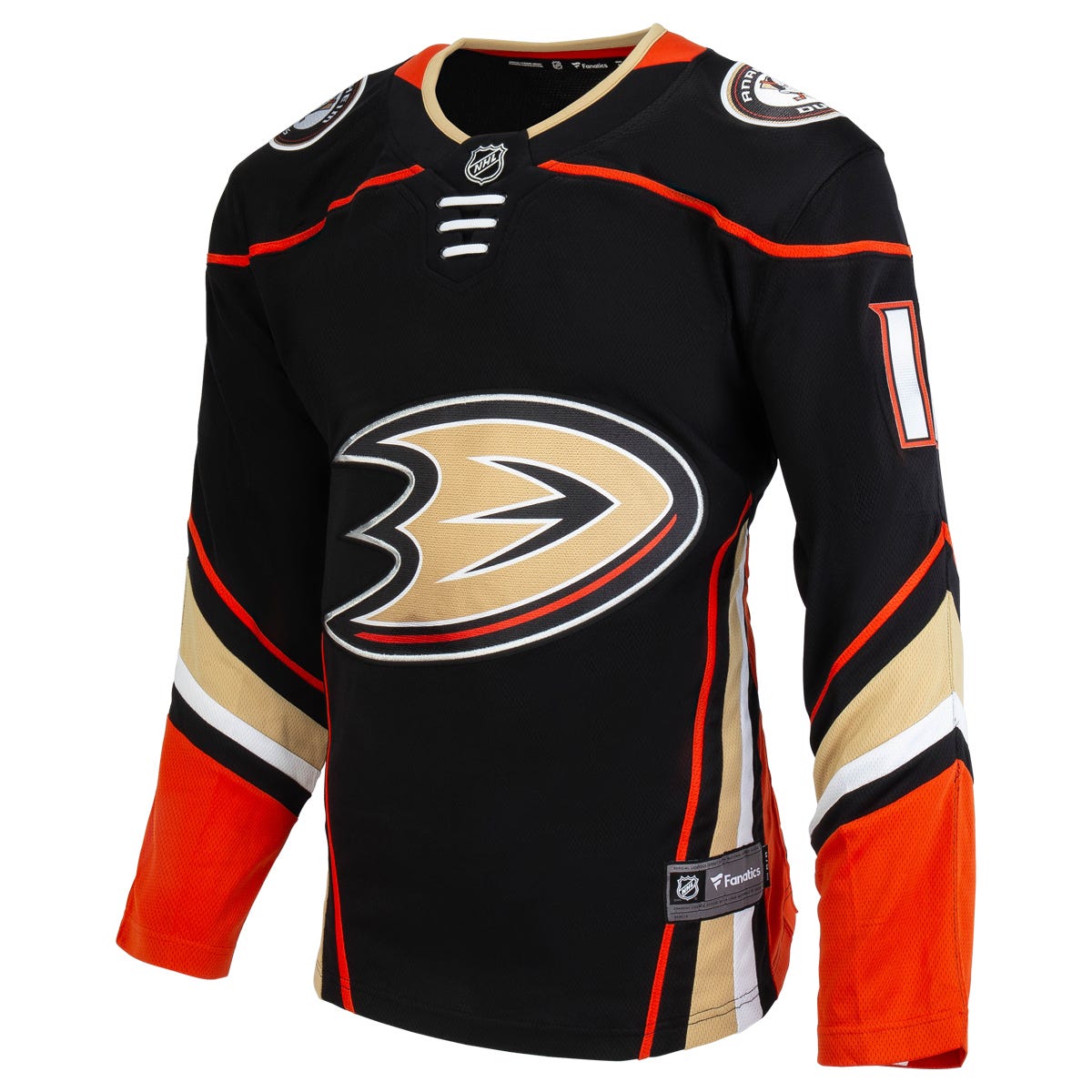 Fanatics Anaheim Ducks Trevor Zegras Premier Breakaway Adult Jersey in Zegras - Black Size X-Small