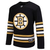 Fanatics Boston Bruins 100th Anniversary Premier Breakaway Blank Adult Hockey Jersey in White/Black/Yellow Size X-Small