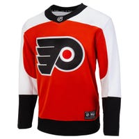 Fanatics Philadelphia Flyers Premier Breakaway Blank Adult Hockey Jersey in White/Orange Size Small