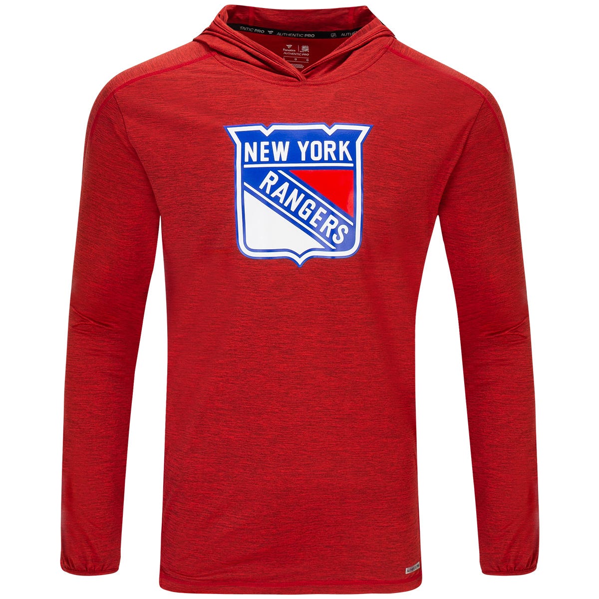Fanatics New York Rangers Authentic Pro Pullover Adult Hoodie in Red Size Medium