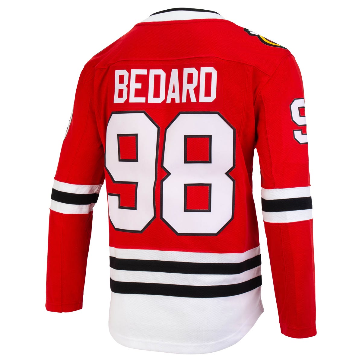 Fanatics Chicago Blackhawks Connor Bedard Premier Breakaway Adult Jersey in Bedard - Red Size Medium