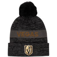 Fanatics Vegas Golden Knights Authentic Pro Rink Cuff Beanie w/ Pom in Grey