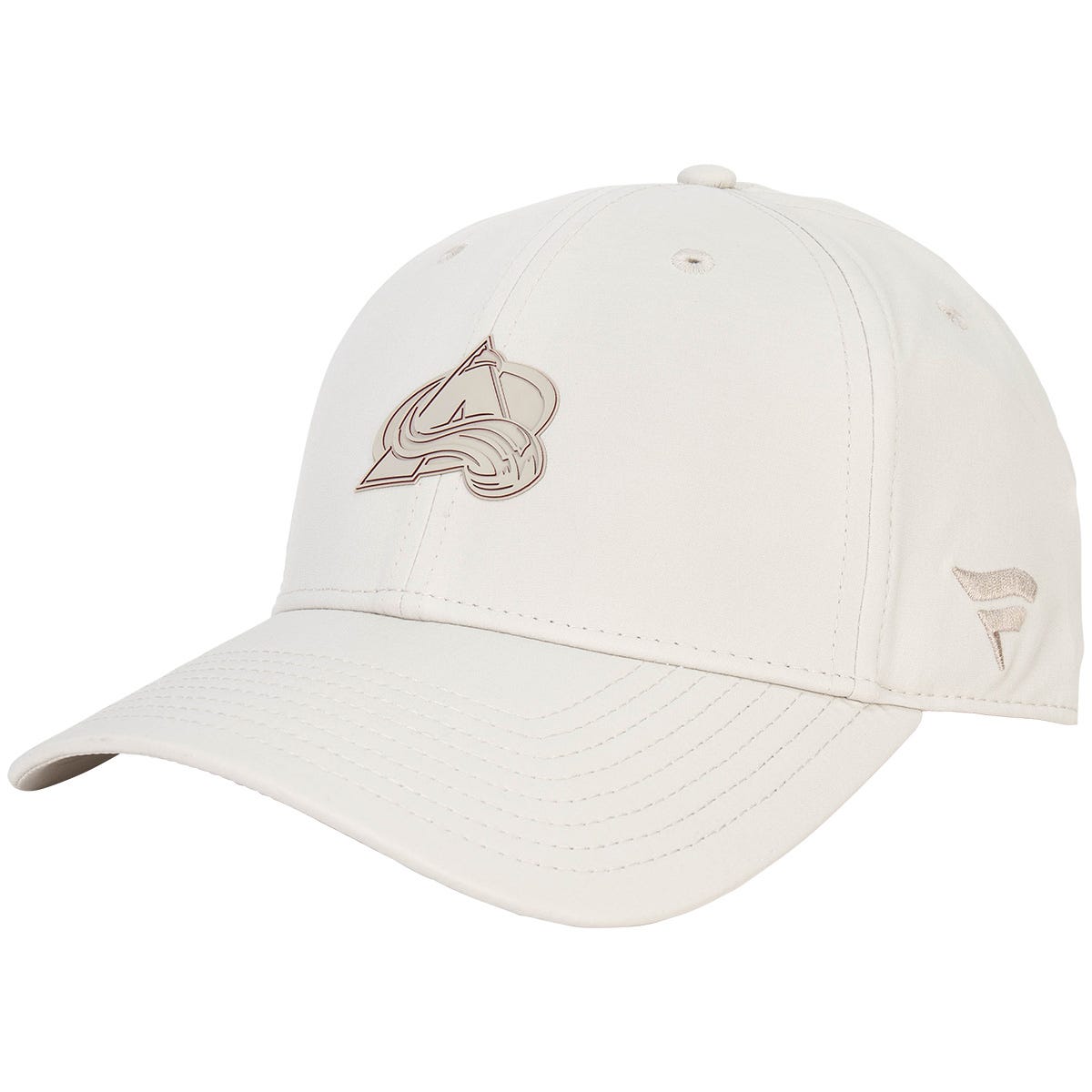 Fanatics Colorado Avalanche Authentic Pro Road Snapback Hat in Moon