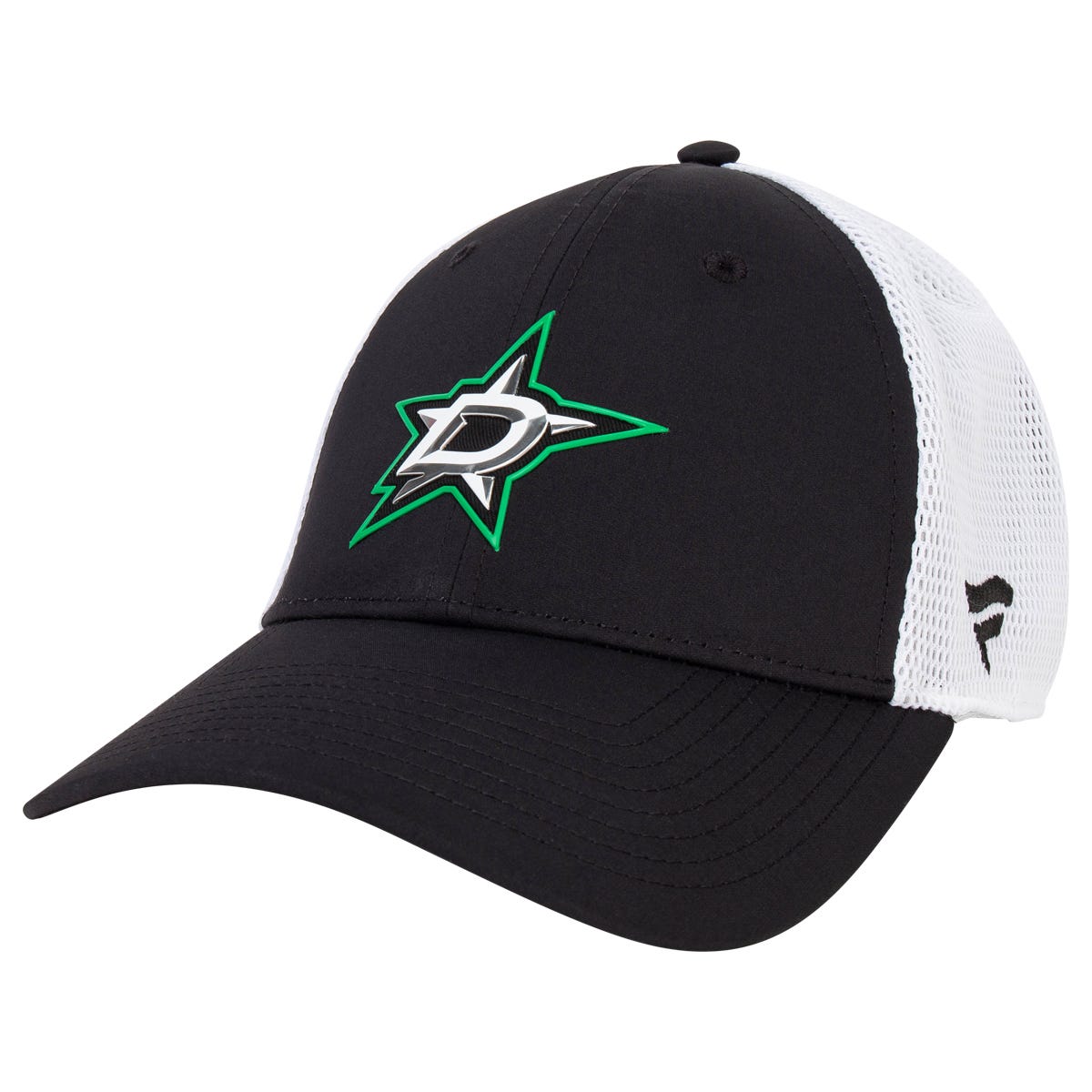 Fanatics Dallas Stars Authentic Pro Rink Mesh Snapback Hat in Black