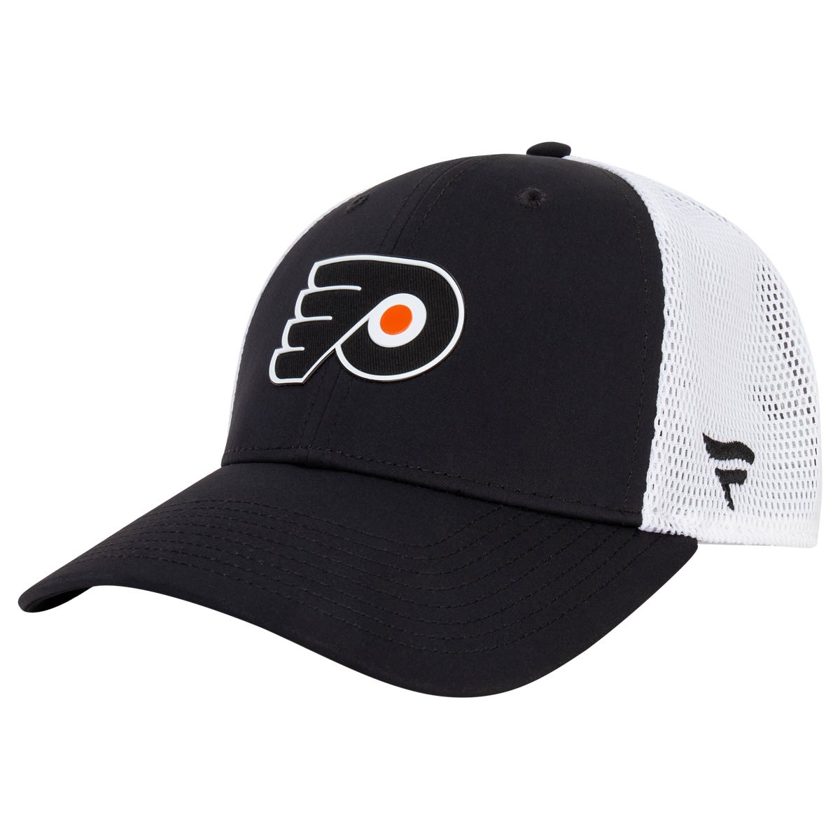 Fanatics Philadelphia Flyers Authentic Pro Rink Mesh Snapback Hat in Black