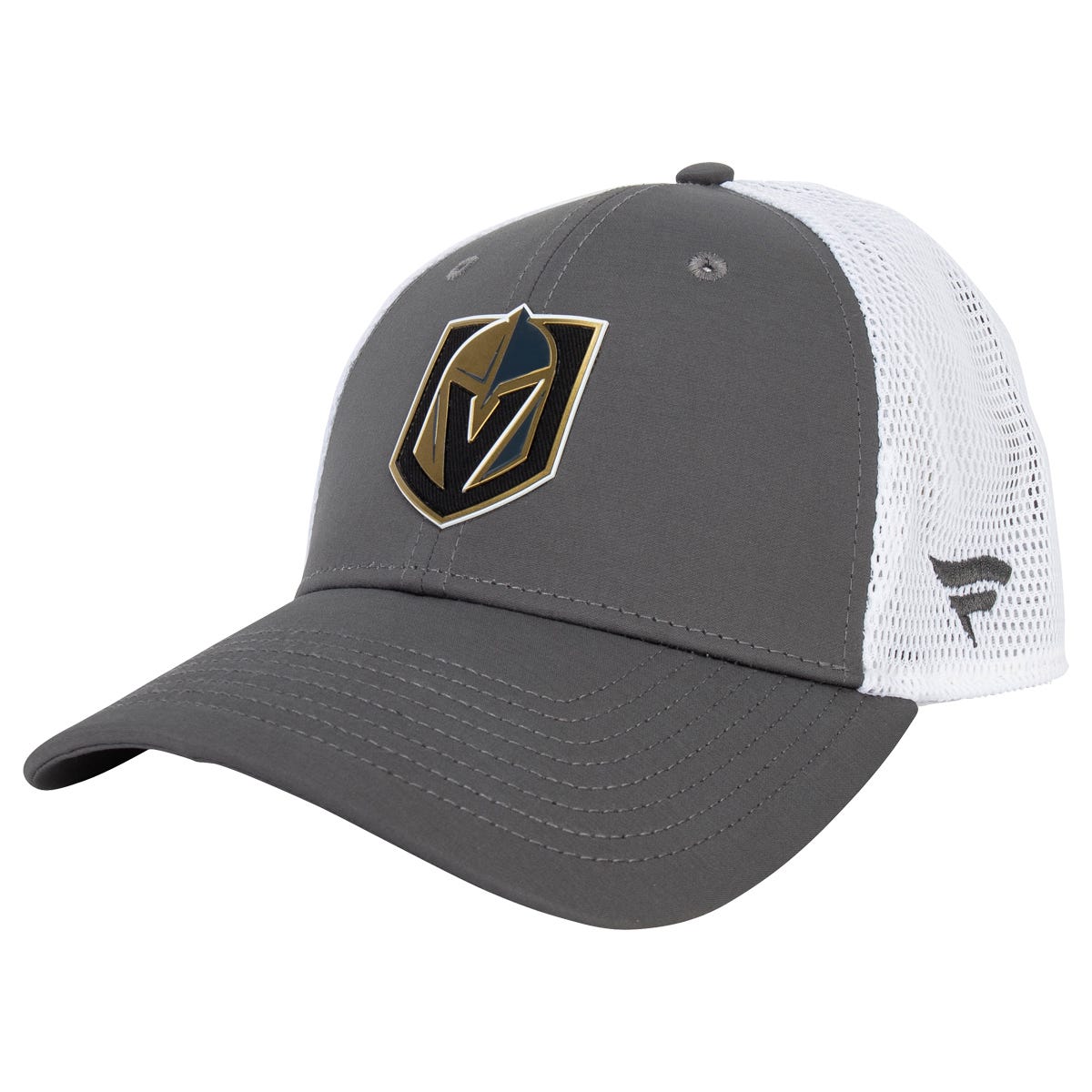 Fanatics Vegas Golden Knights Authentic Pro Rink Mesh Snapback Hat in Black