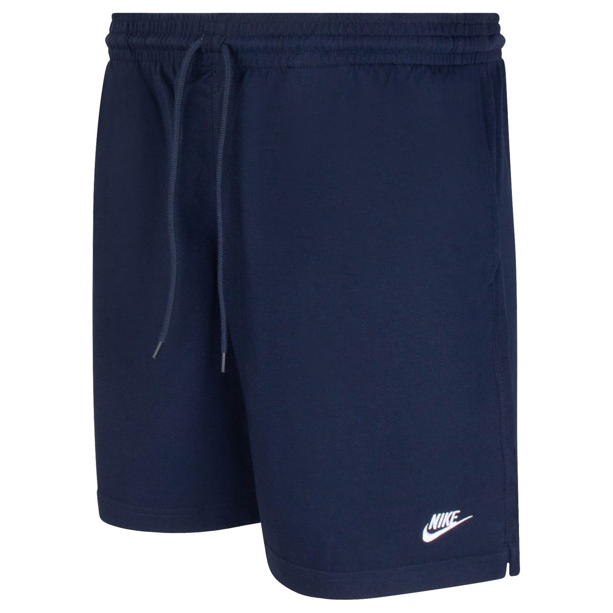 Nike Club Mens Knit Shorts | 100% cotton in Obsidian Size X-Large