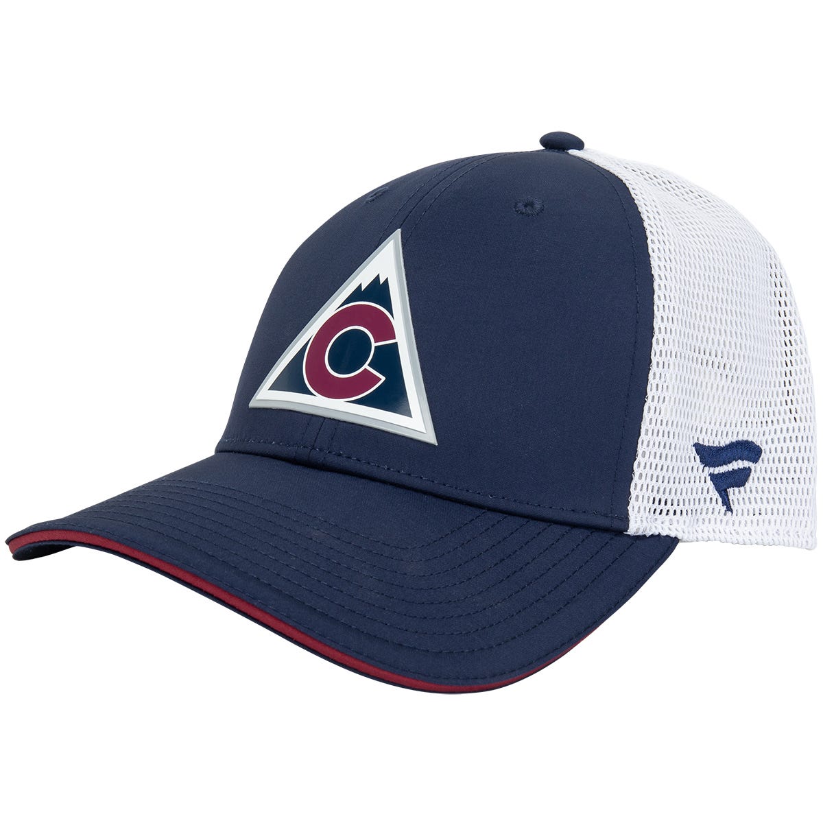 Fanatics Colorado Avalanche Authentic Pro Mesh Snapback Hat in Navy