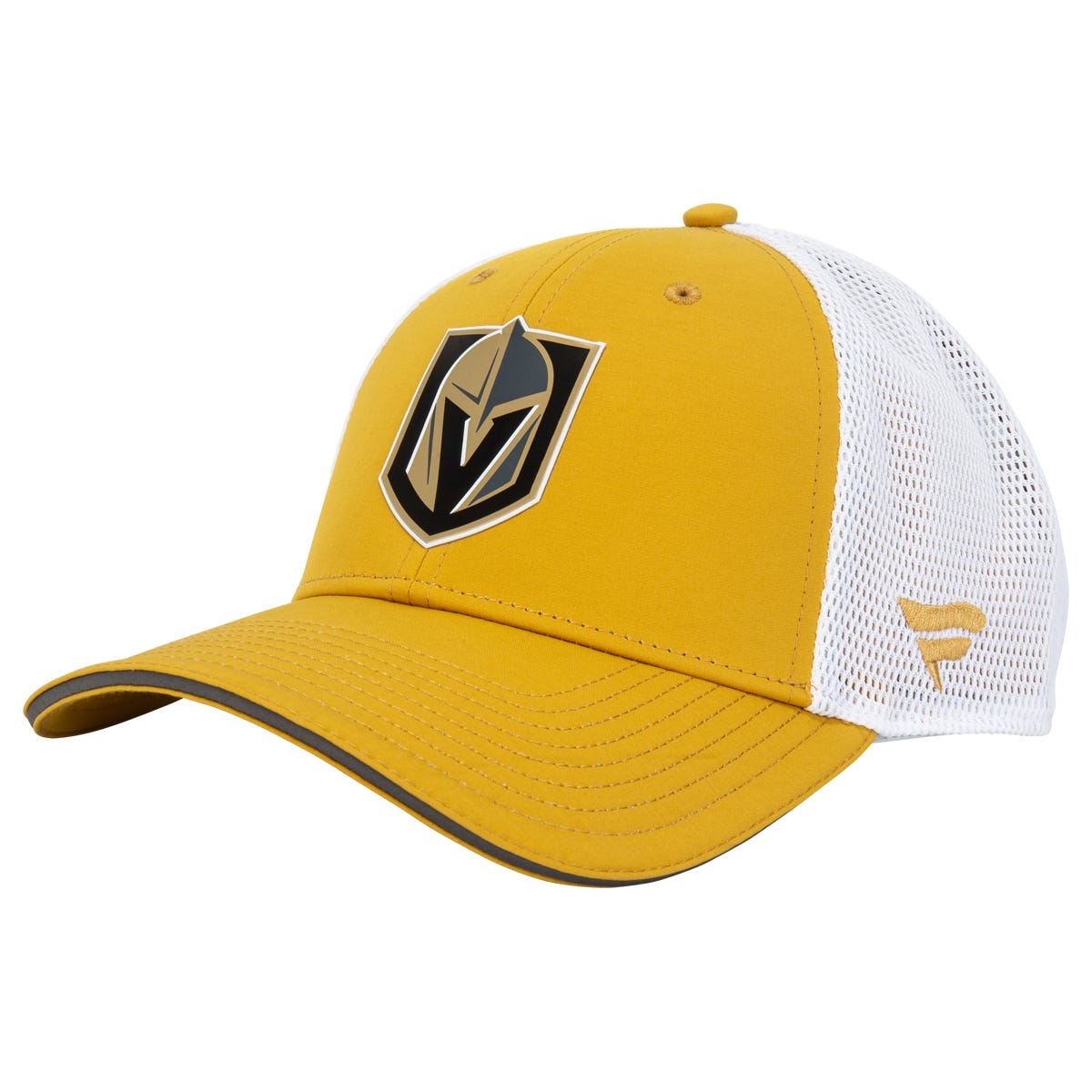 Fanatics Vegas en Knights Authentic Pro Mesh Snapback Hat in Gold