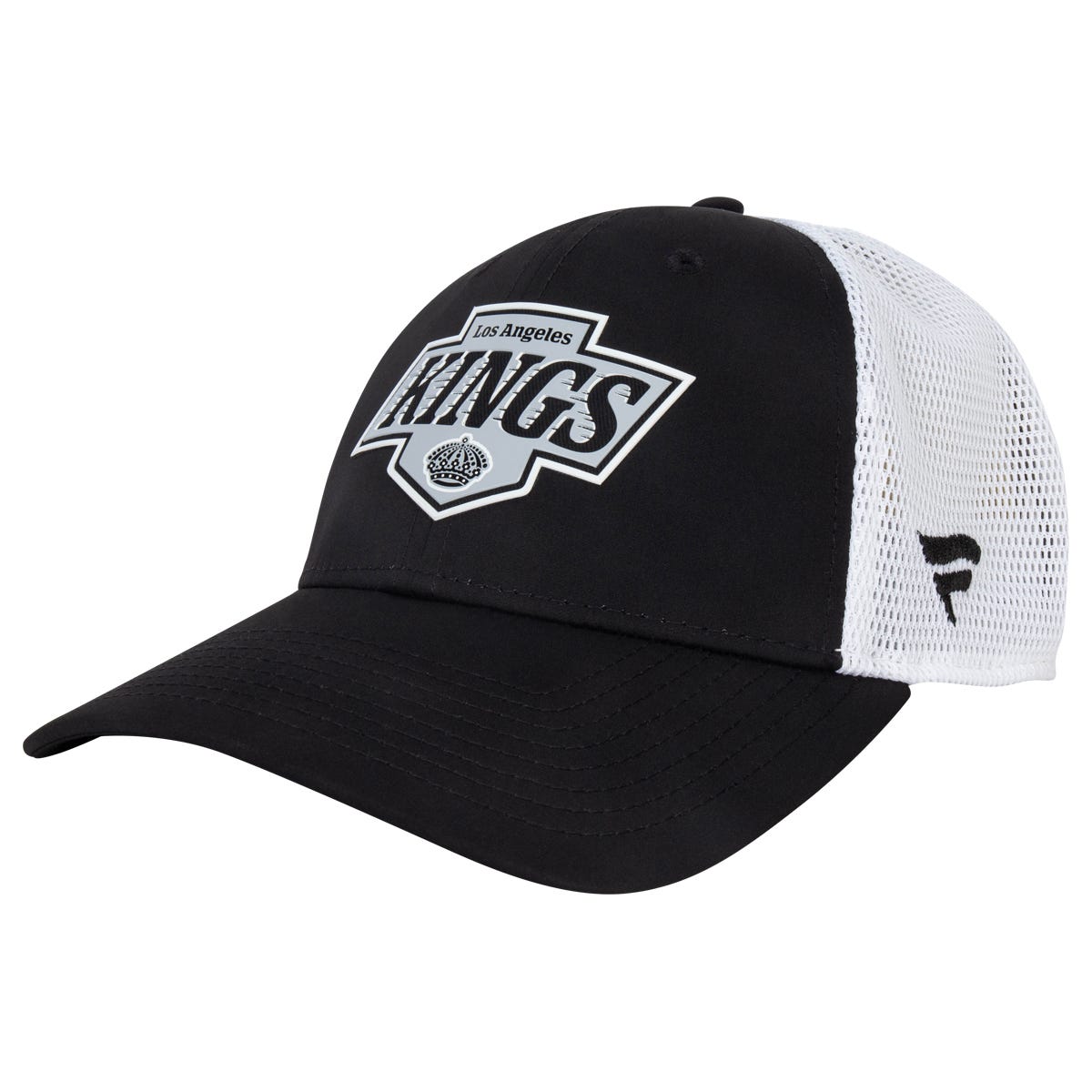 Fanatics Los Angeles Kings Authentic Pro Rink Mesh Snapback Hat in Black