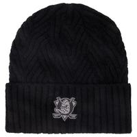 Fanatics Anaheim Ducks Authentic Pro Road Cuff Beanie in Black