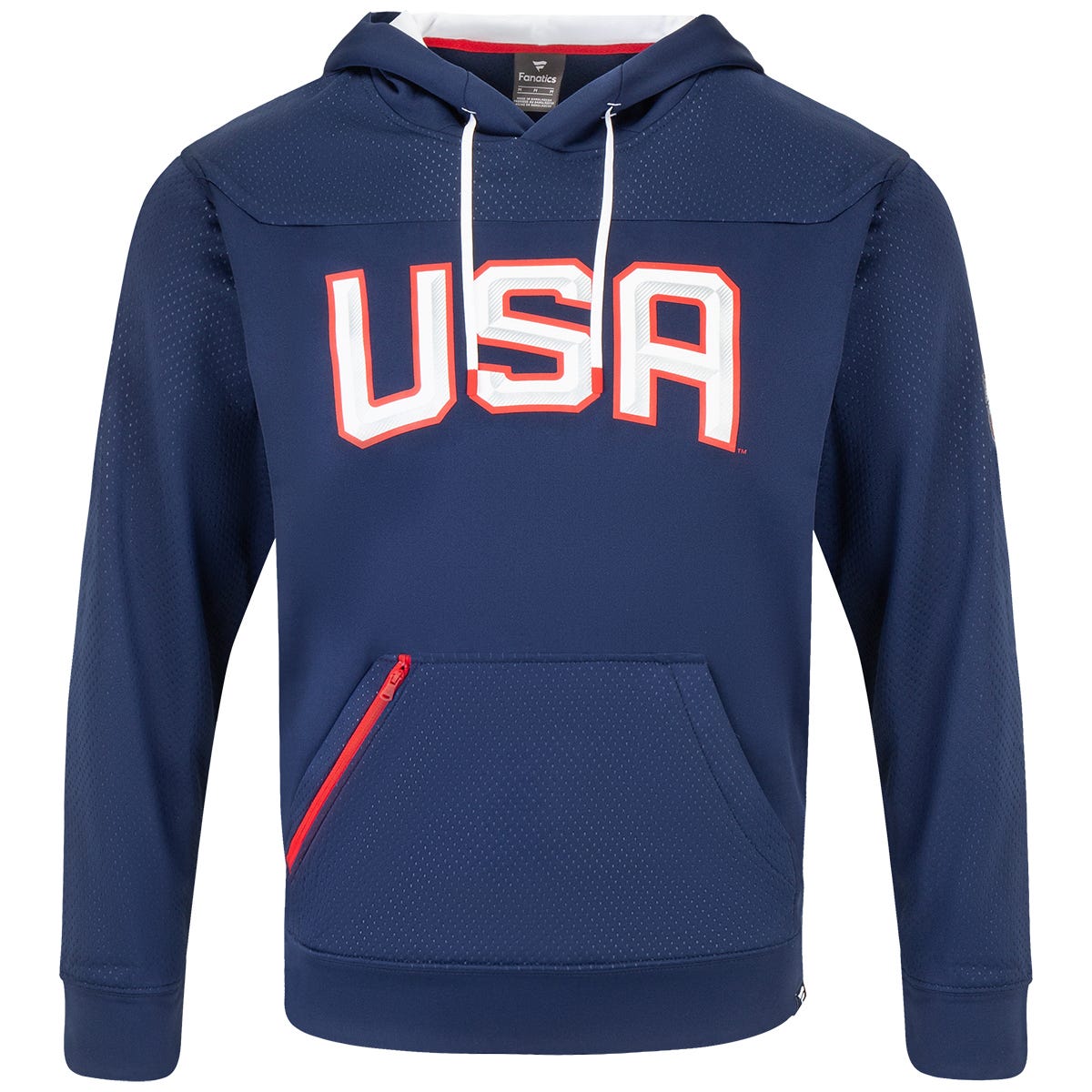 Fanatics NHL 4 Nations Face-Off Authentic Pro Fleece Hoodie | 100% Polyester in USA Size Medium