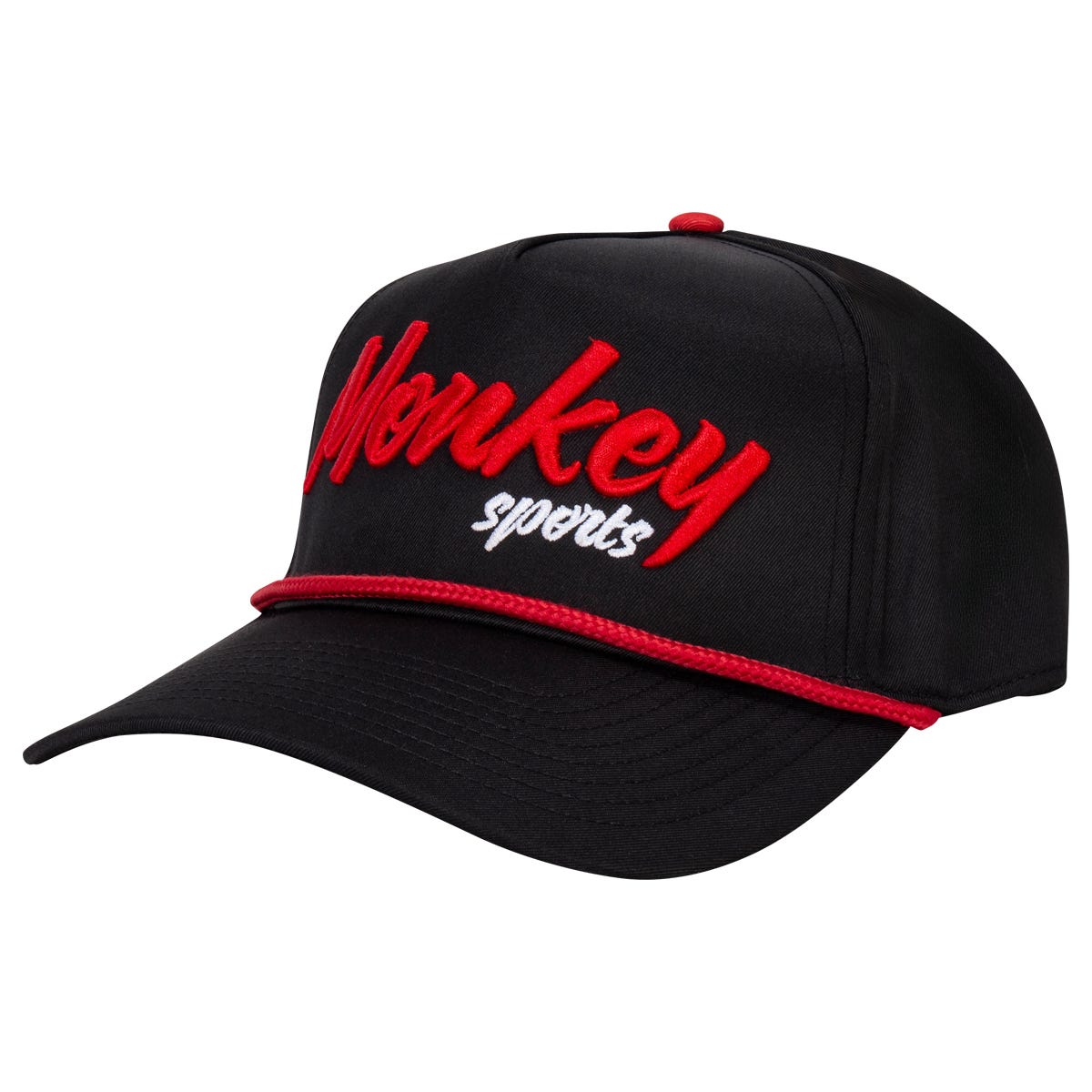 Warrior MonkeySports Script Rope Snapback Hat in Black Size OSFM