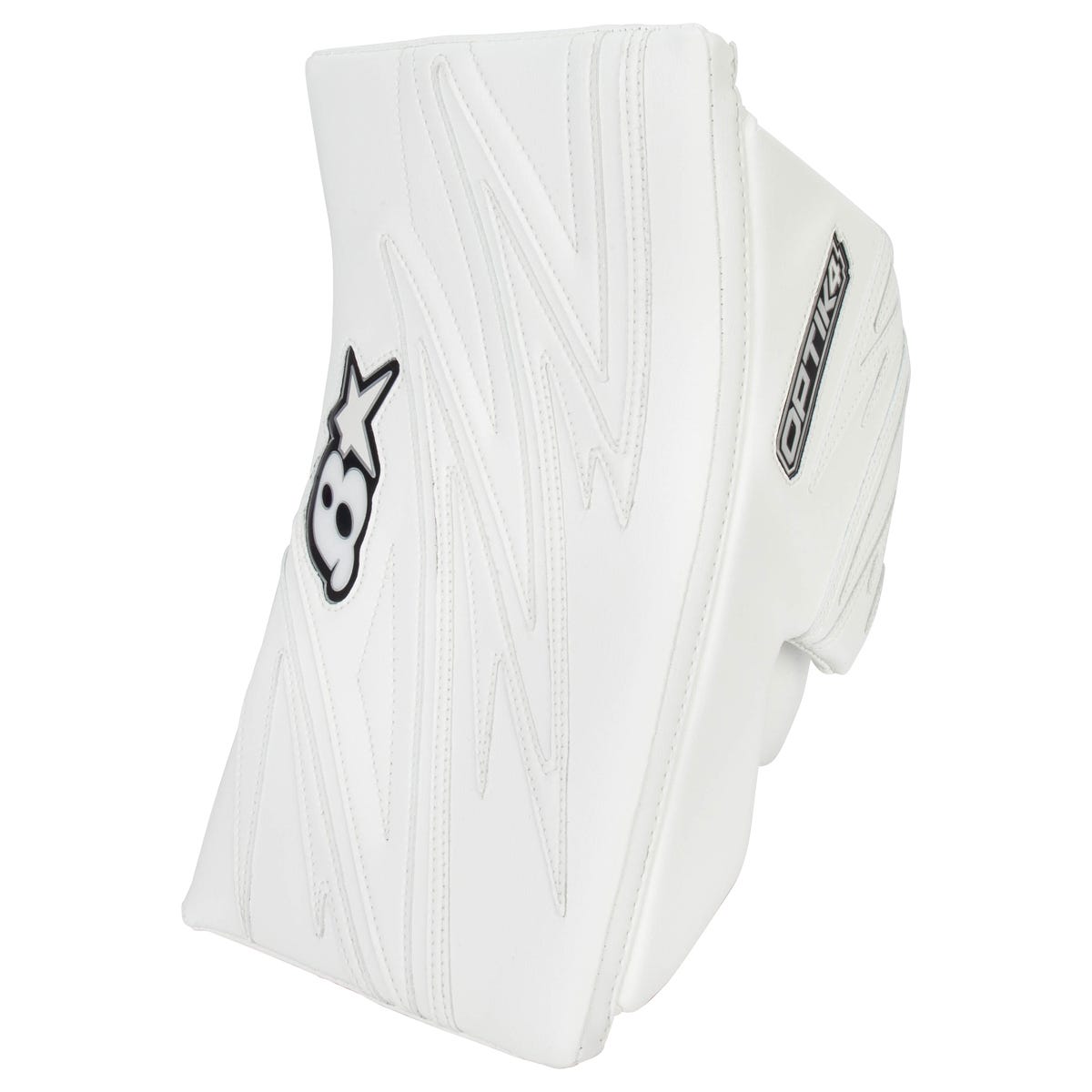 Brians Brians Optik 4 Senior Goalie Blocker in White