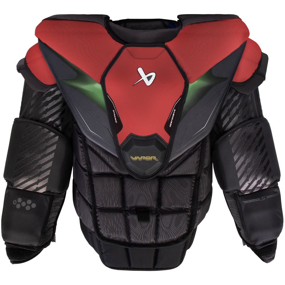 Bauer Vapor FlyLite Senior Pro Custom Goalie Chest & Arm Protector in Black Size Large