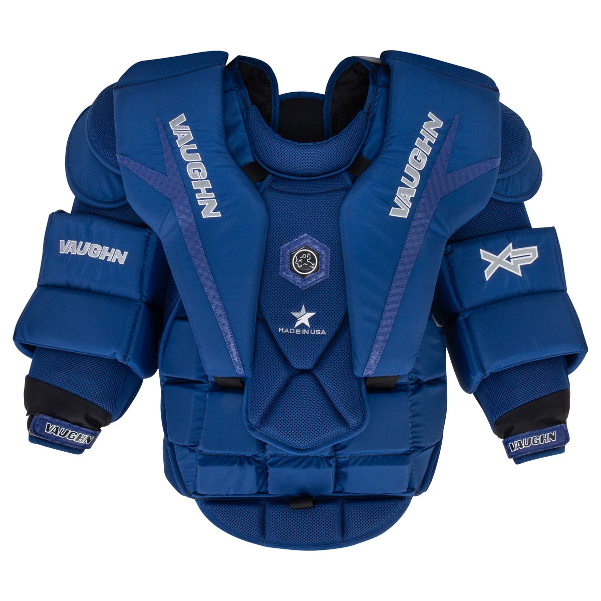 Vaughn Velocity XP Pro Senior Goalie Chest & Arm Protector in Royal Size Large Body/Medium Arms