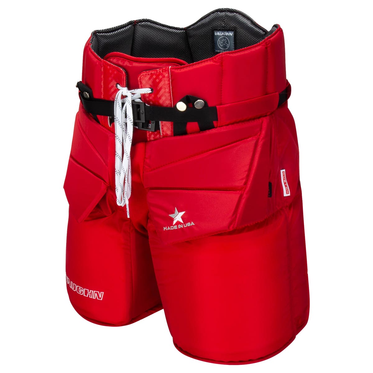 Vaughn Velocity XP Pro Senior Goalie Pants in Red Size Medium