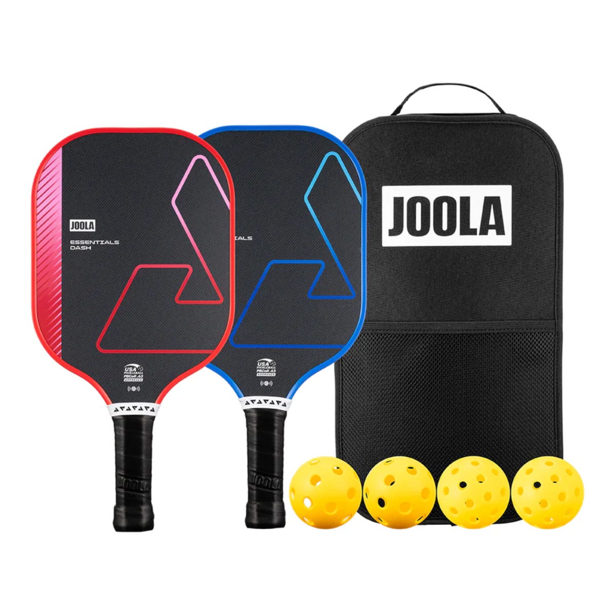 Joola Dash Pickleball Starter Pack in Red/Blue