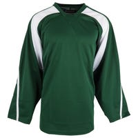 Monkeysports Premium Senior Practice Hockey Jersey in Forest Green/White Size XX-Large
