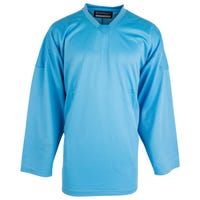Monkeysports Solid Color Senior Practice Hockey Jersey in Powder Blue Size Goal Cut (Senior)