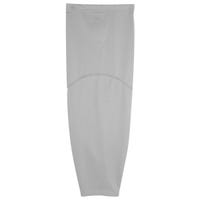 "Monkeysports SS Solid Color Mesh Hockey Socks in Grey Size Youth"