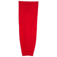 "Monkeysports SS Solid Color Mesh Hockey Socks in Red Size Senior"