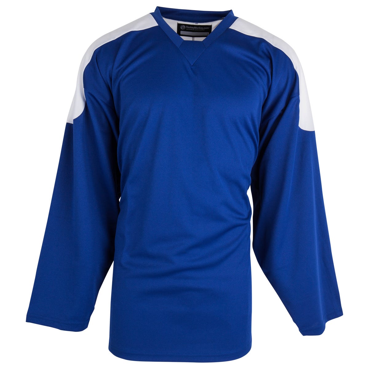 Monkeysports Two Tone Senior Practice Hockey Jersey in Royal White Size Medium