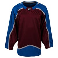 Monkeysports Colorado Avalanche Uncrested Junior Hockey Jersey in Maroon Size Large/X-Large